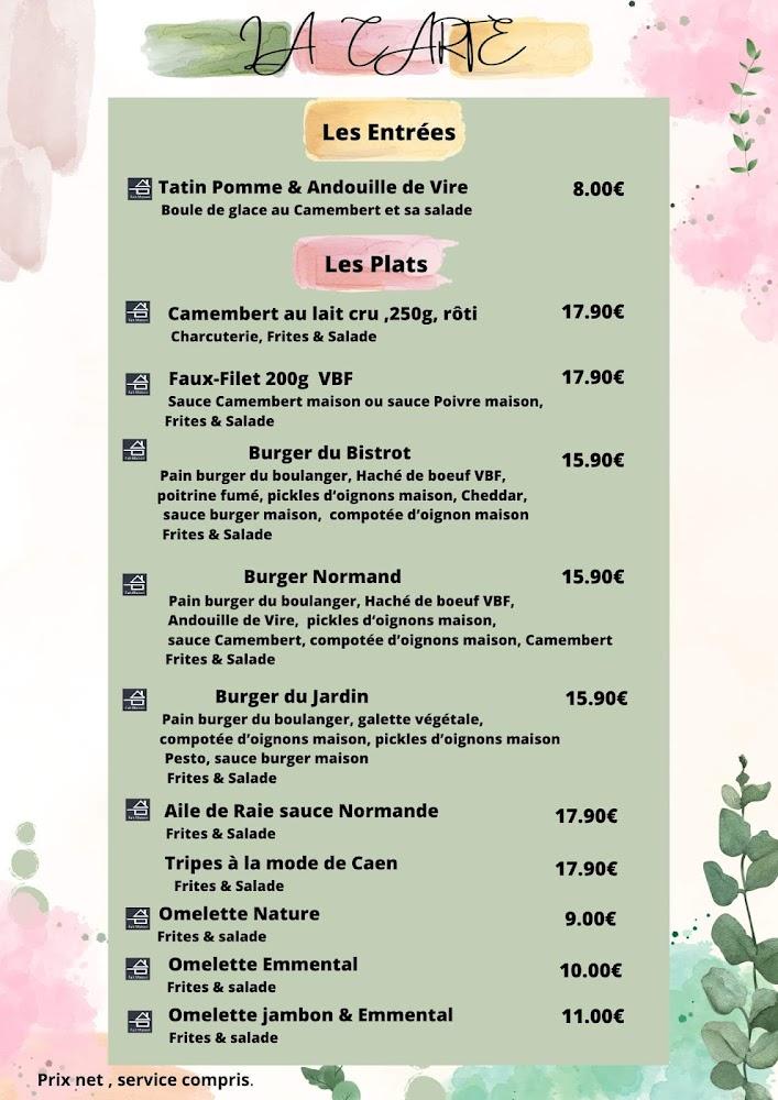 Le Bistrot d'Angèle - Menu Image 2
